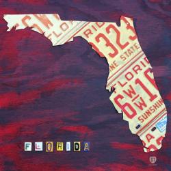 Florida License Plate | Obraz na stenu