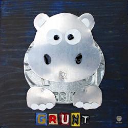 Grunt The Hippo | Obraz na stenu