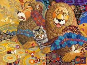 Leonine Tapestry | Obraz na stenu
