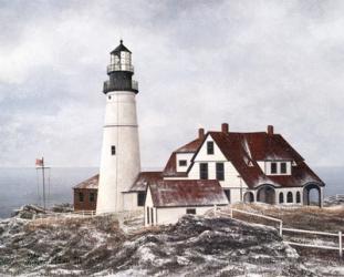 Winter At Portland Head | Obraz na stenu