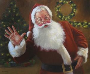 Santa Greeting | Obraz na stenu