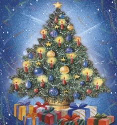 Christmas Tree and Colorful Gifts | Obraz na stenu