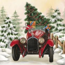 Christmas Tree Classic Car Ride I | Obraz na stenu