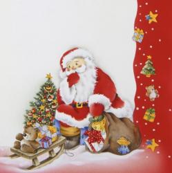 Santa's Christmas Pause | Obraz na stenu