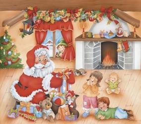 Santa's Gifts For The Kids | Obraz na stenu
