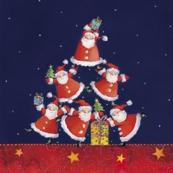Santas Tipping For One Last Gift | Obraz na stenu