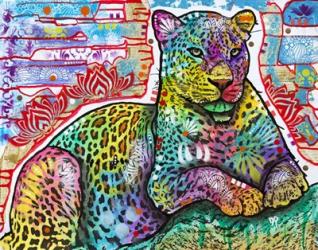 Electric Leopard | Obraz na stenu