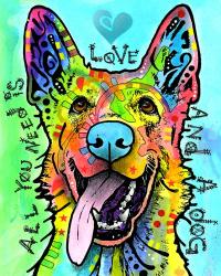 Love And A Dog | Obraz na stenu
