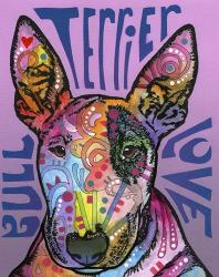 Bull Terrier Love | Obraz na stenu