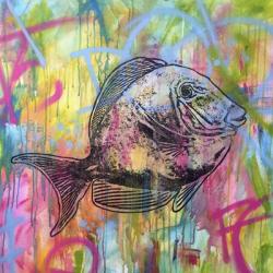 Fishy Spray | Obraz na stenu