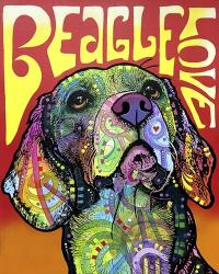 Beagle Love | Obraz na stenu