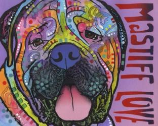 Mastiff Love | Obraz na stenu