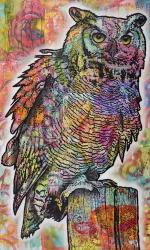 Owl Perch | Obraz na stenu