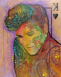 Elvis - King of Hearts | Obraz na stenu