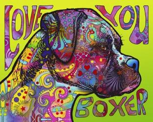 Love You Boxer | Obraz na stenu