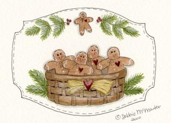Basket Of Gingerbread | Obraz na stenu