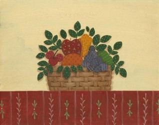 Fruit With Red Tablecloth | Obraz na stenu