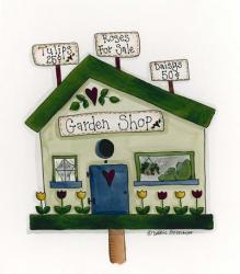 Garden Shop Birdhouse | Obraz na stenu