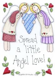 Spread A Little Angel Love | Obraz na stenu