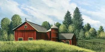 Red Barn Summer 2 | Obraz na stenu