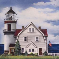 White Lighthouse | Obraz na stenu