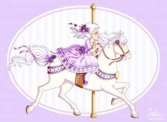 Carousel Purple | Obraz na stenu