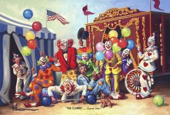 Ten Clowns | Obraz na stenu