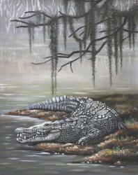American Crocodile | Obraz na stenu