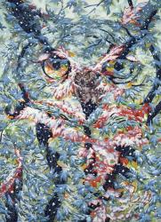 Horned-Owl | Obraz na stenu