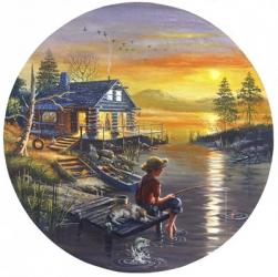 Boy Fishing | Obraz na stenu