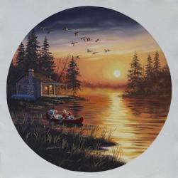 Fishermen Canoe | Obraz na stenu