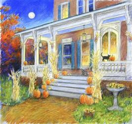Halloween Porch | Obraz na stenu