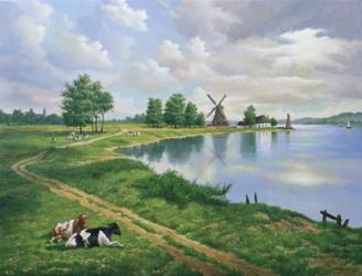 A Dutch Landscape | Obraz na stenu