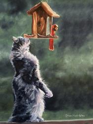 Cat Feeder | Obraz na stenu