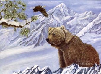 Grizzly Winter | Obraz na stenu