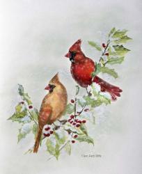 Holly Cardinals 2 | Obraz na stenu