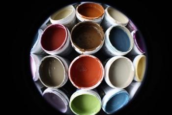 Color Cups & Tape 51 | Obraz na stenu