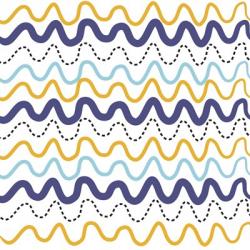 Wavy Lines | Obraz na stenu