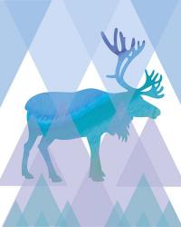 Geometric Reindeer | Obraz na stenu