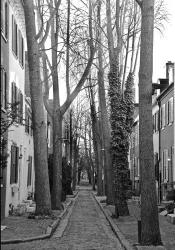 Brick Road (b/w) | Obraz na stenu