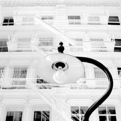 White Facade (B&W) | Obraz na stenu