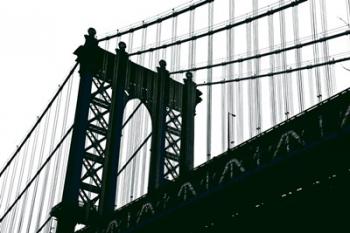 Manhattan Bridge Silhouette | Obraz na stenu