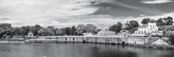 Waterworks Panorama (b/w) | Obraz na stenu