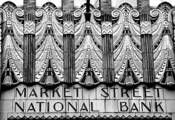 Market Street (b/w) | Obraz na stenu