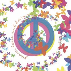 Peace, Love, and Harmony | Obraz na stenu