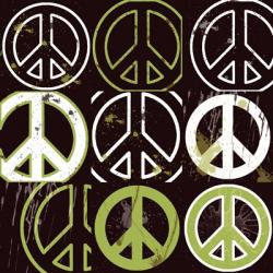 Peace Mantra (Green) | Obraz na stenu