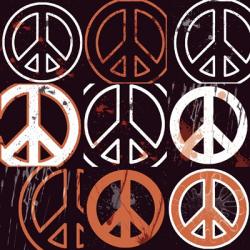 Peace Mantra (Orange) | Obraz na stenu