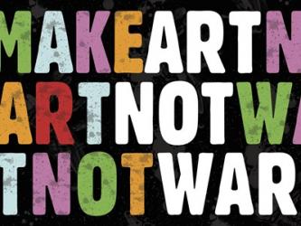 Make Art Not War | Obraz na stenu