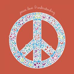 Peace, Love, and Understanding | Obraz na stenu