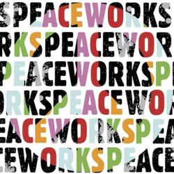 Peace Works (White) | Obraz na stenu